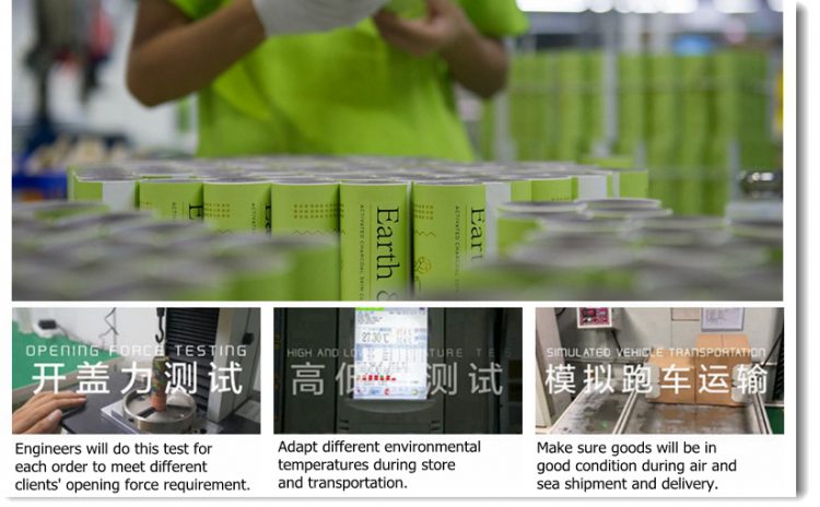 Our inspection standards for paper tube packaging 1