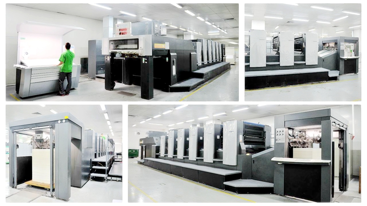 Heidelberg 5-color offset printing machine