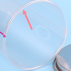 The most comprehensive sealed bottom clear plastic round tubes, clear tube containers with lids