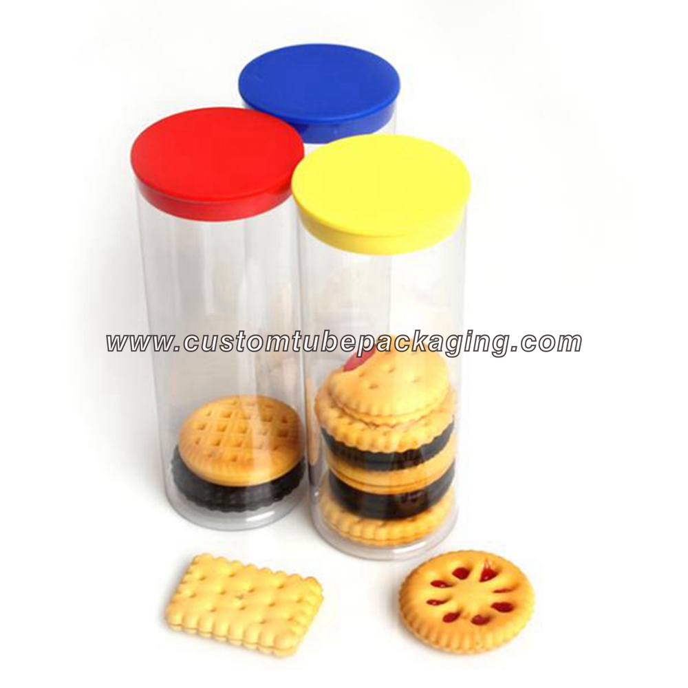 plastic tubes Packaging for Cookies