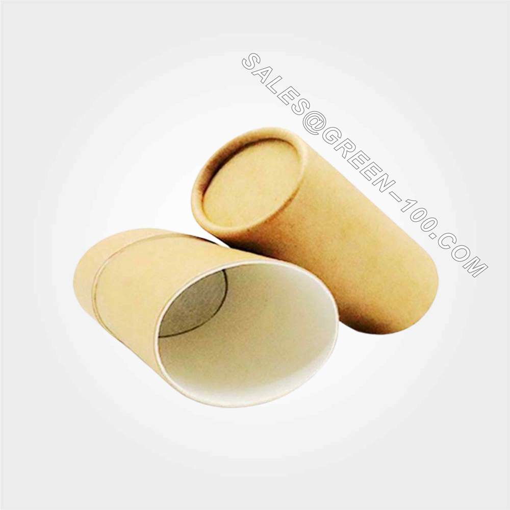 brown Oval deodorant packaging. The appearance of the kraft paper deodorant package is brown_ with a classic visual effect_ very attractive.